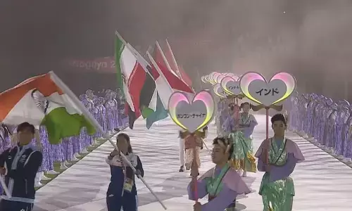 Asian Games 2026 का समापन: नीरू ढांडा ने थामा तिरंगा, 85 मेडल के साथ भारत चौथे नंबर पर; दोहा में होंगे 2030 के गेम्स Asian Games 2026 का समापन: नीरू ढांडा ने थामा तिरंगा, 85 मेडल के साथ भारत चौथे नंबर पर; दोहा में होंगे 2030 के गेम्स