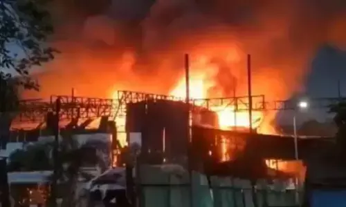 Mumbai Goregaon Film City fire : मुंबई की फिल्म सिटी में बड़ा हादसा, रणबीर कपूर की रामायण का सेट जलकर खाक, मची अफरातफरी