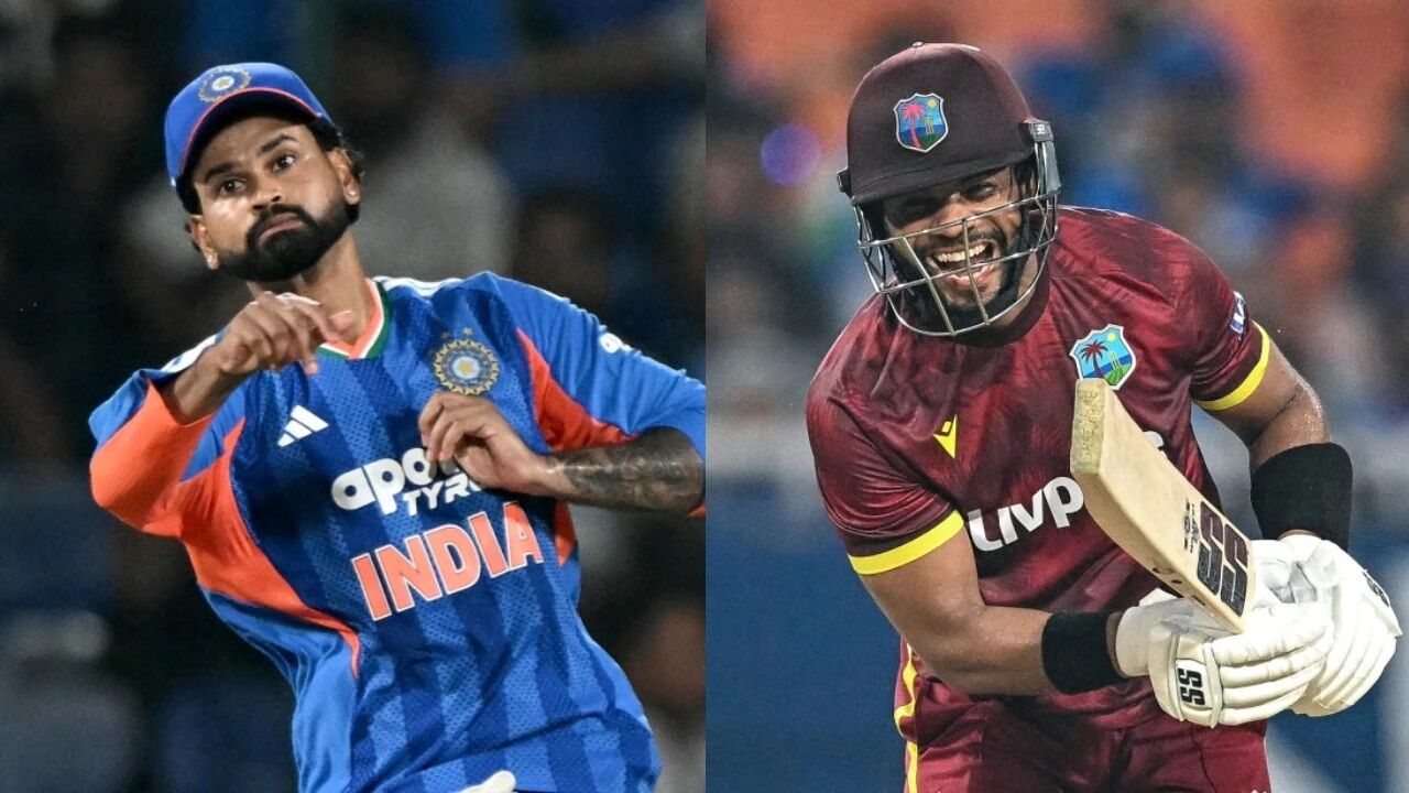 IND vs WI 1st T20I: वेस्टइंडीज के खिलाफ भारत ने टॉस जीता, पहले गेंदबाजी का लिया फैसला; अर्शदीप का शिकार बने कामिल पूरन; शाई होप क्रीज पर