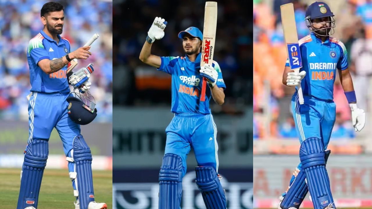 ICC Rankings: विराट कोहली को लगा झटका, शुभमन गिल नंबर-1 पर कायम; श्रेयस अय्यर ने लगाई 18 पायदान की छलांग