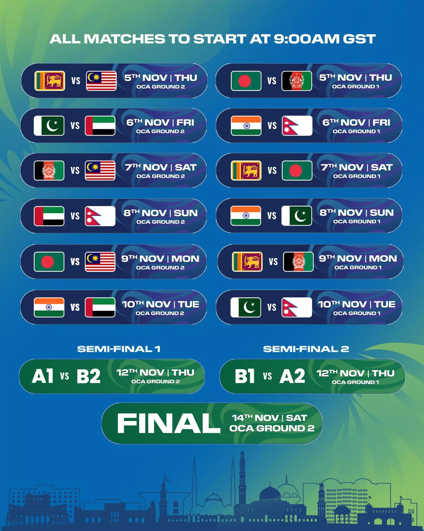 41675-u19-asia-cup-2026- U19 Asia Cup 2026: अंडर-19 एशिया कप का शेड्यूल जारी, इस तारीख को होगा भारत-पाकिस्तान के बीच टक्कर