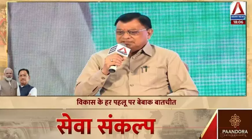 41747-lakhanlal Asian News का खास संवाद: सेवा संकल्प मंच पर पहुंचे डिप्टी सीएम अरुण साव, मंत्री श्यामबिहारी जायसवाल, लखनलाल देवांगन, अब मुख्यमंत्री विष्णुदेव साय का इंतजार,सेवा संकल्प कॉन्क्लेव में जुटी छत्तीसगढ़ की प्रमुख हस्तियां, मंथन जारी, देखें लाइव