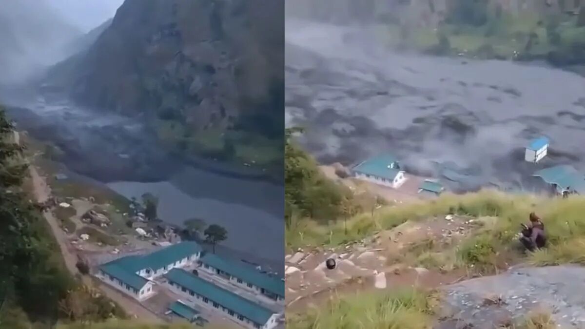 नेपाल में फिर आई तबाही: बूढ़ी गंडकी नदी में आई बाढ़, 100 मकान बहने की आशंका, पुल और हाइड्रो प्रोजेक्ट का बेस कैंप भी बहा