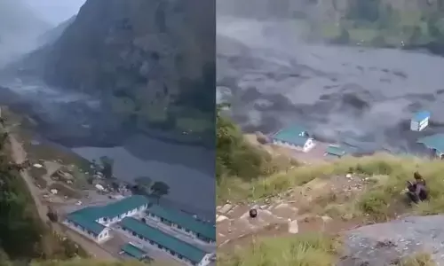 नेपाल में फिर आई तबाही: बूढ़ी गंडकी नदी में आई बाढ़, 100 मकान बहने की आशंका, पुल और हाइड्रो प्रोजेक्ट का बेस कैंप भी बहा
