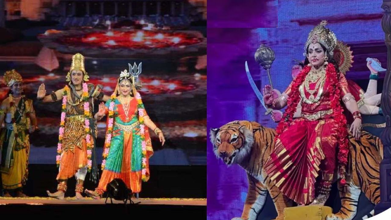 Hema Malini: 77 साल की उम्र में मां दुर्गा के रूप में दिखीं हेमा मालिनी, नृत्य प्रस्तुति देख मंत्रमुग्ध हुए फैंस
