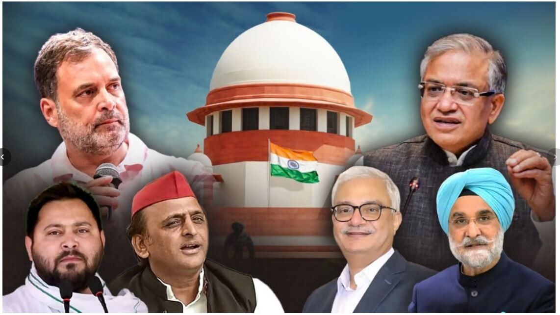 SC ने Rahul Gandhi को फटकारा, CJI बोले- कोई भी हमें धमका नहीं सकता, नोटिस भी जारी