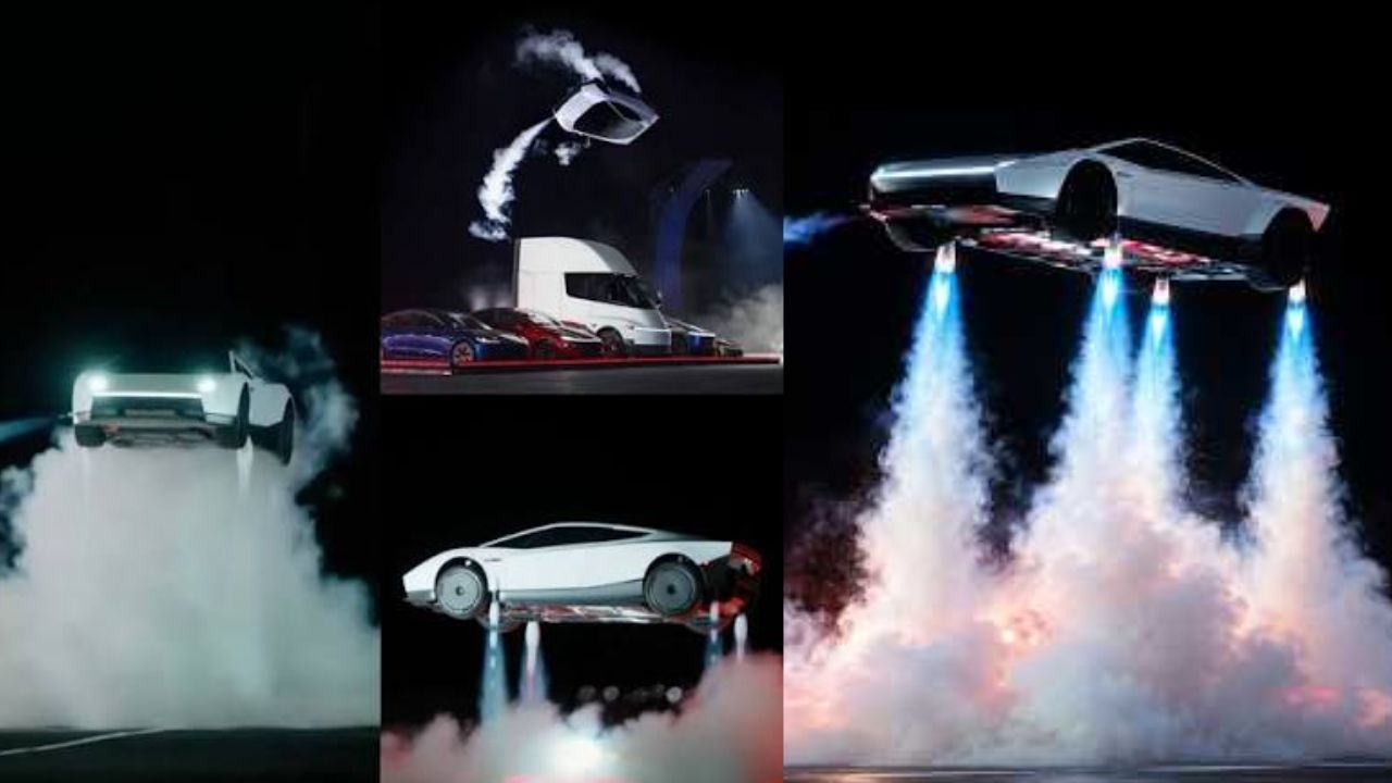 हेलिकॉप्टर जैसी लैंडिंग…. सड़क पर दौड़ेगी, हवा में भी उड़ेगी Tesla की नई कार! 2028 में प्रोडक्शन की तैयारी