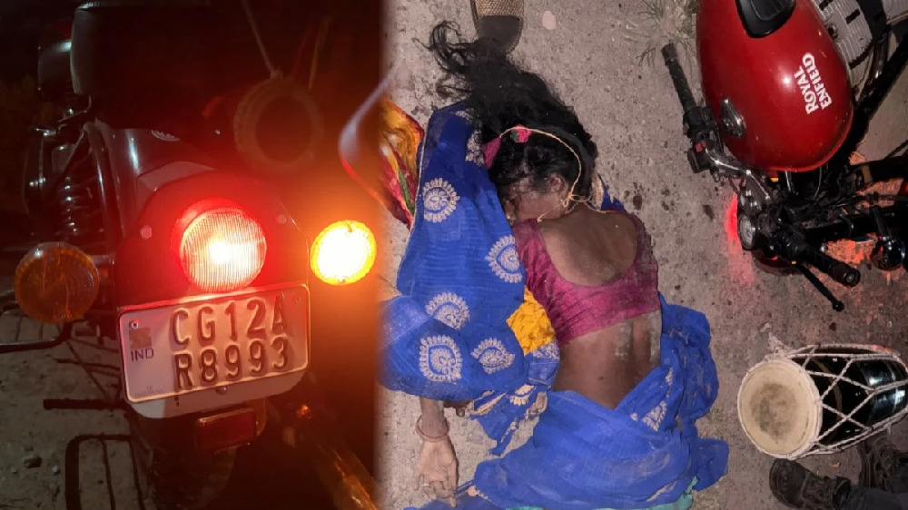 CG Accident : जसगीत गाने मंदिर जा रही महिलाओं की टोली को बुलेट ने कुचला, दो की मौत, तीन घायल