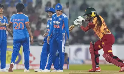 IND W vs ZIM W T20: रायपुर में जिम्बाब्वे ने बनाए 102 रन, शैफाली - स्मृति क्रीज़ पर