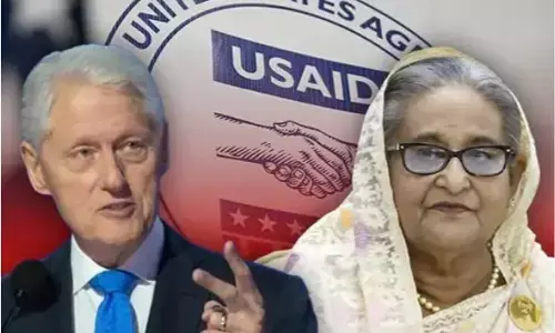 Sheikh Hasina: शेख हसीना को हटाने के लिए अमेरिका ने खर्च किए अरबों रुपए! रिजीम चेंज के बीच बेटे सजीब वाजेद जॉय का सनसनीखेज दावा Sheikh Hasina: शेख हसीना को हटाने के लिए अमेरिका ने खर्च किए अरबों रुपए! रिजीम चेंज के बीच बेटे सजीब वाजेद जॉय का सनसनीखेज दावा