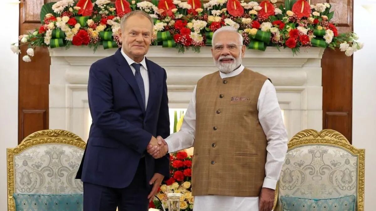 PM Modi Donald Tusk Meeting: PM मोदी और 'डोनाल्ड टस्क' के बीच अहम बैठक, भारत-पोलैंड संबंधों को मिलेगी नई मजबूती, रक्षा और व्यापार समेत कई मुद्दों पर हुई चर्चा
