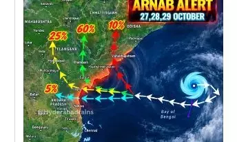 Bay of Bengal Cyclone Arnab: बंगाल की खाड़ी में उठा चक्रवाती तूफान अर्नब, भारी बारिश का अलर्ट,जानिए कहां-कहां होगी सबसे ज्यादा बारिश