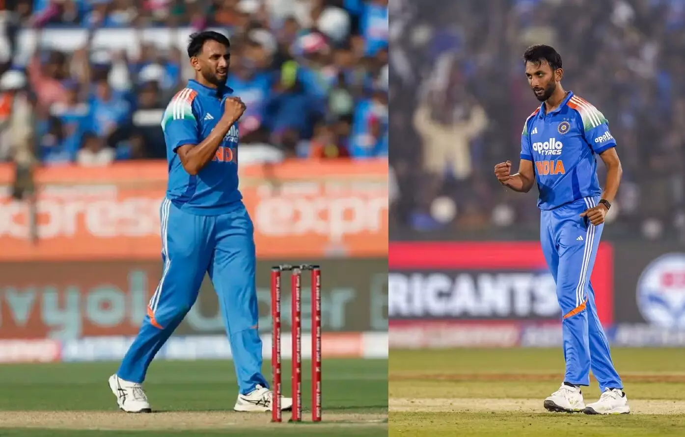प्रसिद्ध कृष्णा न्यूजीलैंड के खिलाफ वनडे सीरीज से बाहर, इस खिलाड़ी को मिल सकता है मौका प्रसिद्ध कृष्णा न्यूजीलैंड के खिलाफ वनडे सीरीज से बाहर, इस खिलाड़ी को मिल सकता है मौका