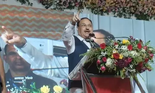 CG News : जेपी नड्डा का कांग्रेस पर तीखा हमला, बोले- जीतने पर चुनाव आयोग सही, हारने पर खराब