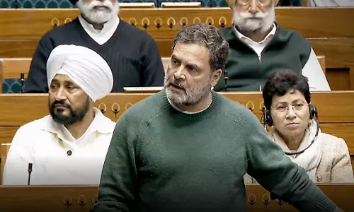 मॉक पार्लियामेंट में राहुल गांधी का हमला, बोले-मोदी- शाह भी CEC ज्ञानेश कुमार को हमेशा नहीं बचा पाएंगे, 13 करोड़ वोटरों के नाम कटने का आरोप